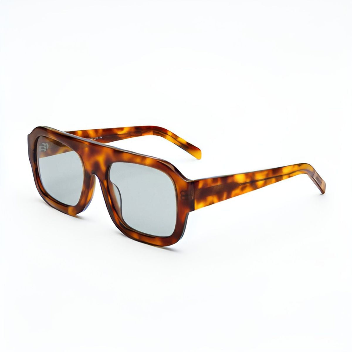 Tortoise aviator sunglasses