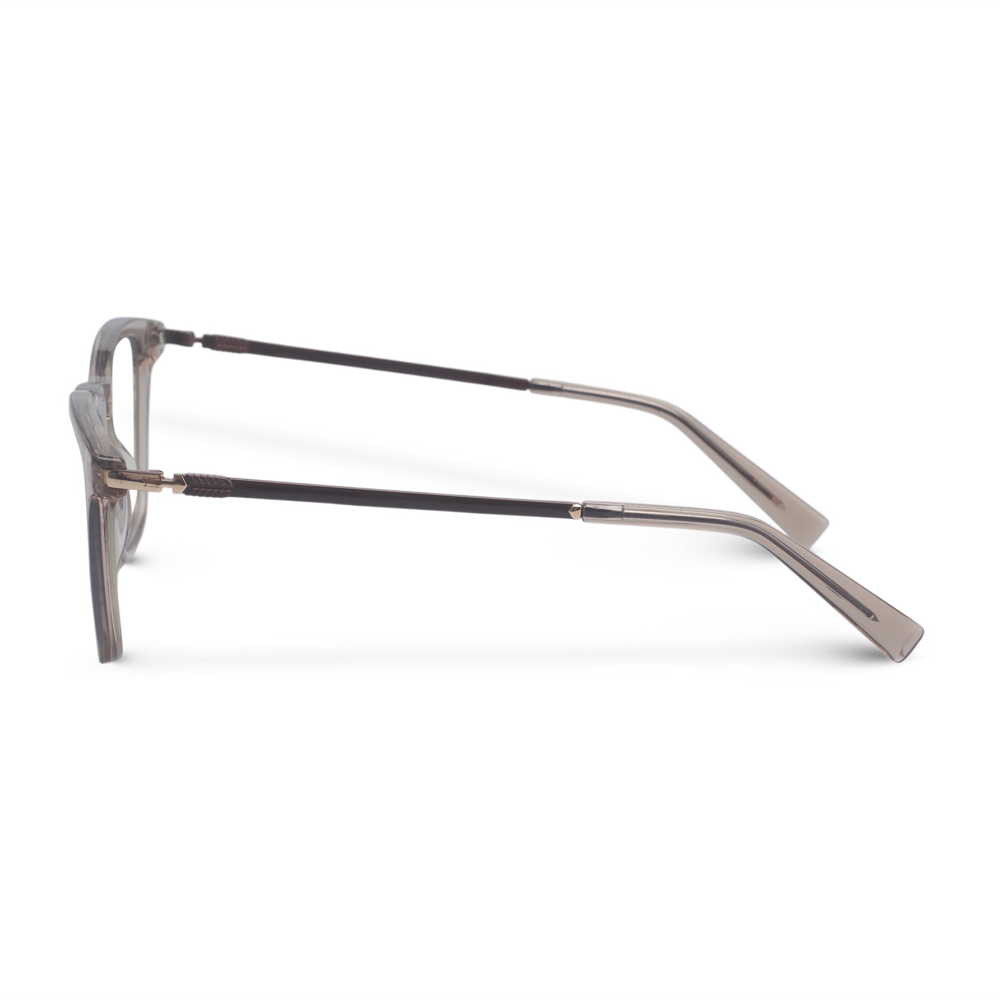 Classic square pink eyeglasses