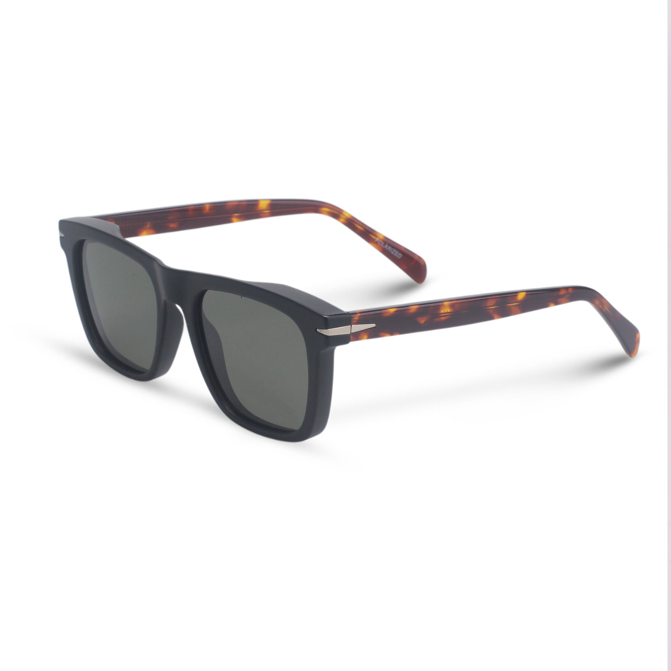 Classical square tortoise sunglasses