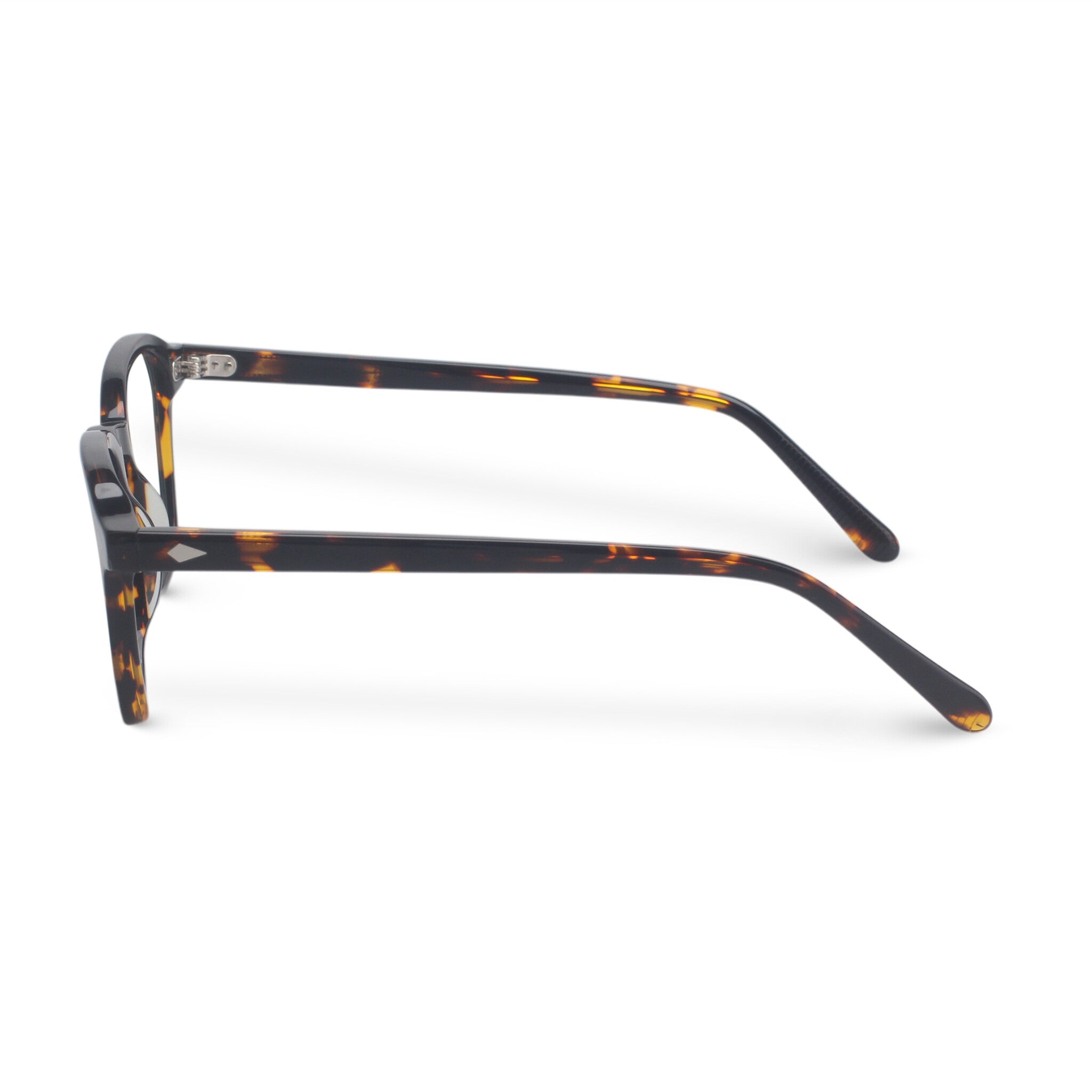 Tortoise plastic eyeglasses