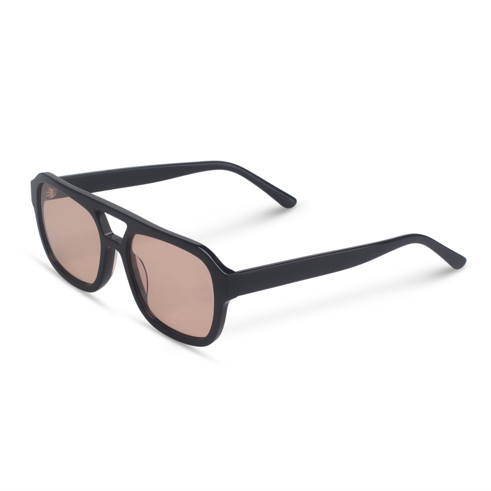 Stylish aviator black sunglasses