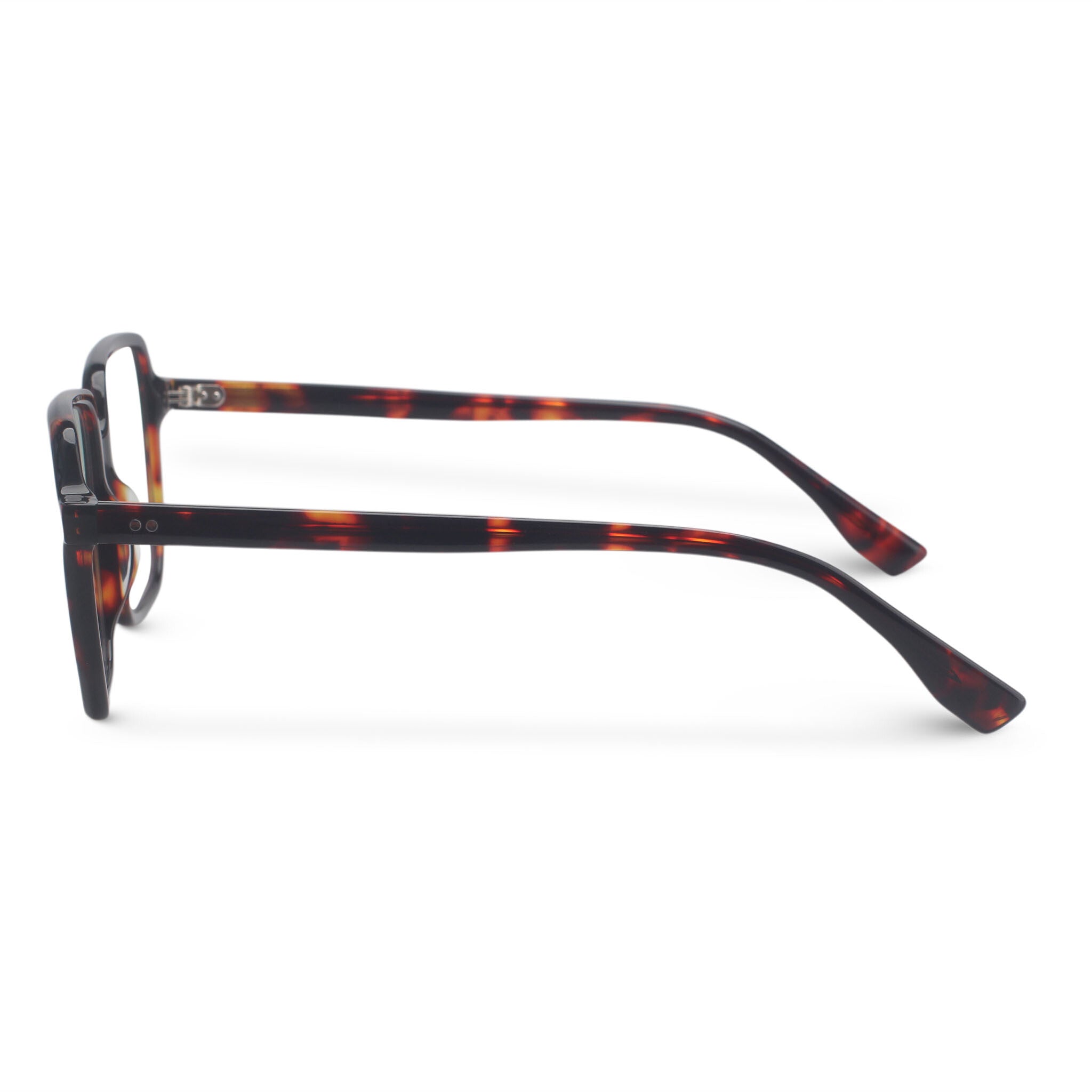 Tortoise square glasses