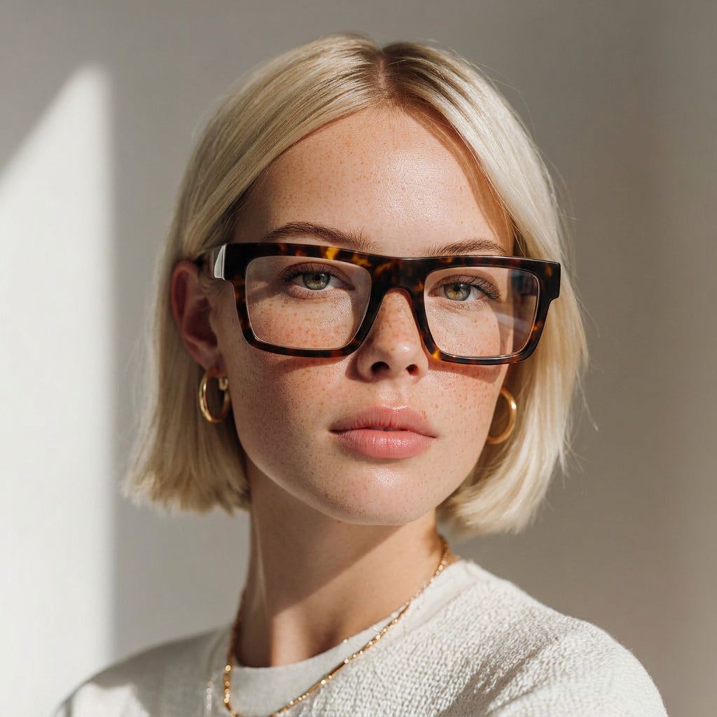 recatnagle tortoise glasses