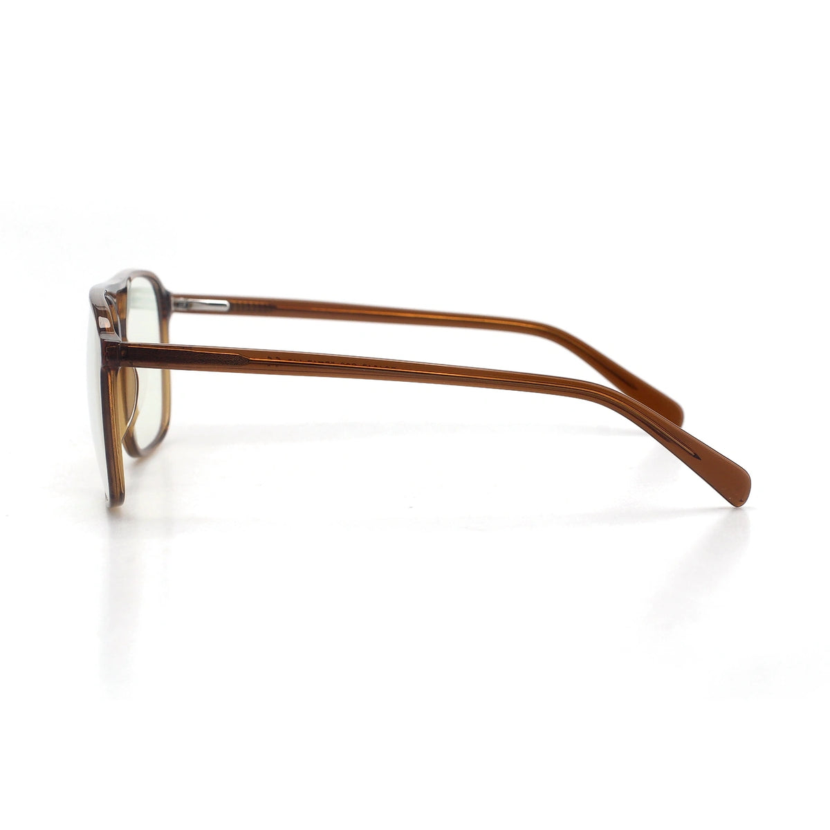 Gavi pilot brown eyeglasses