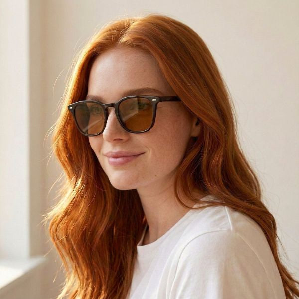 red square sunglasses