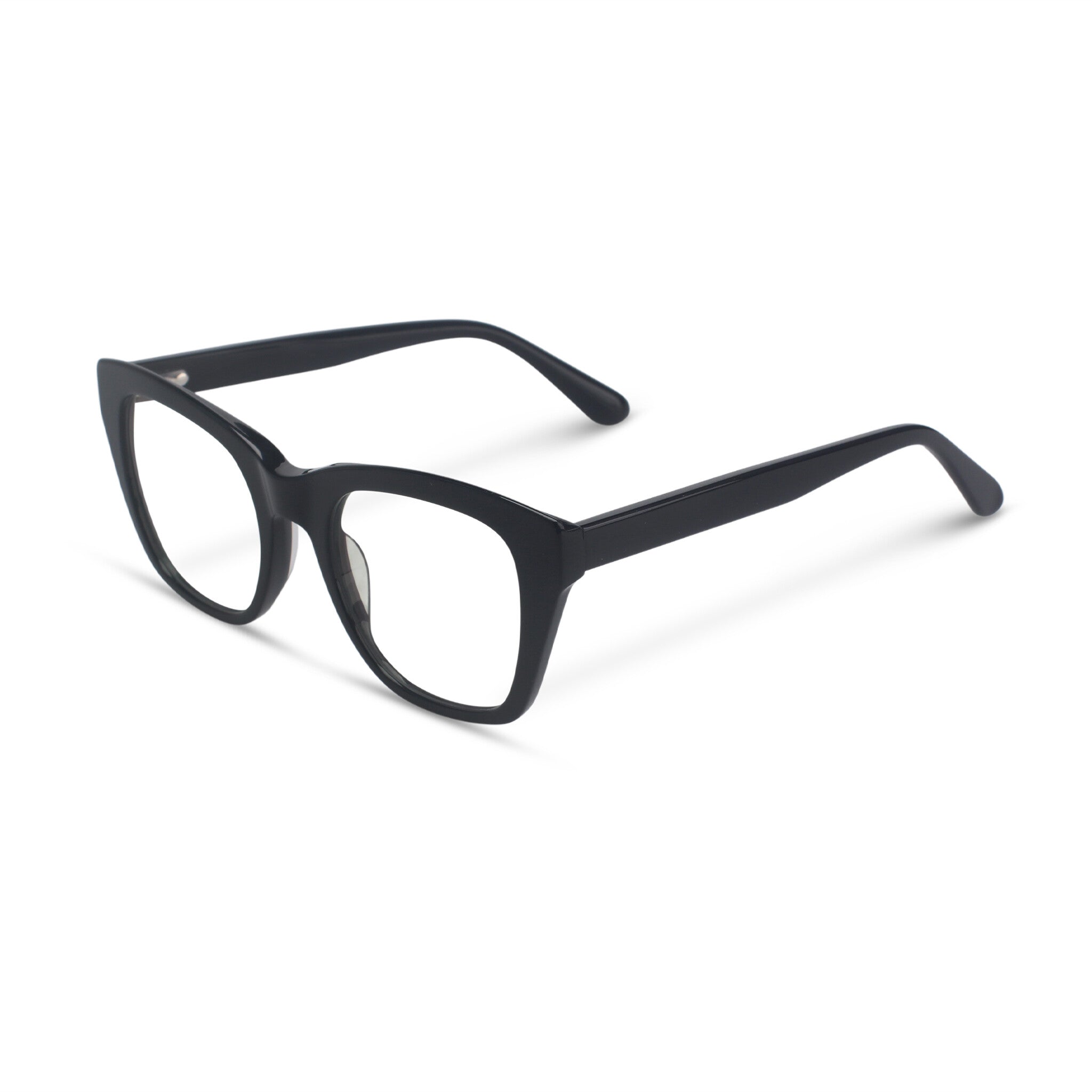 Women cat-eye black eyeglasses