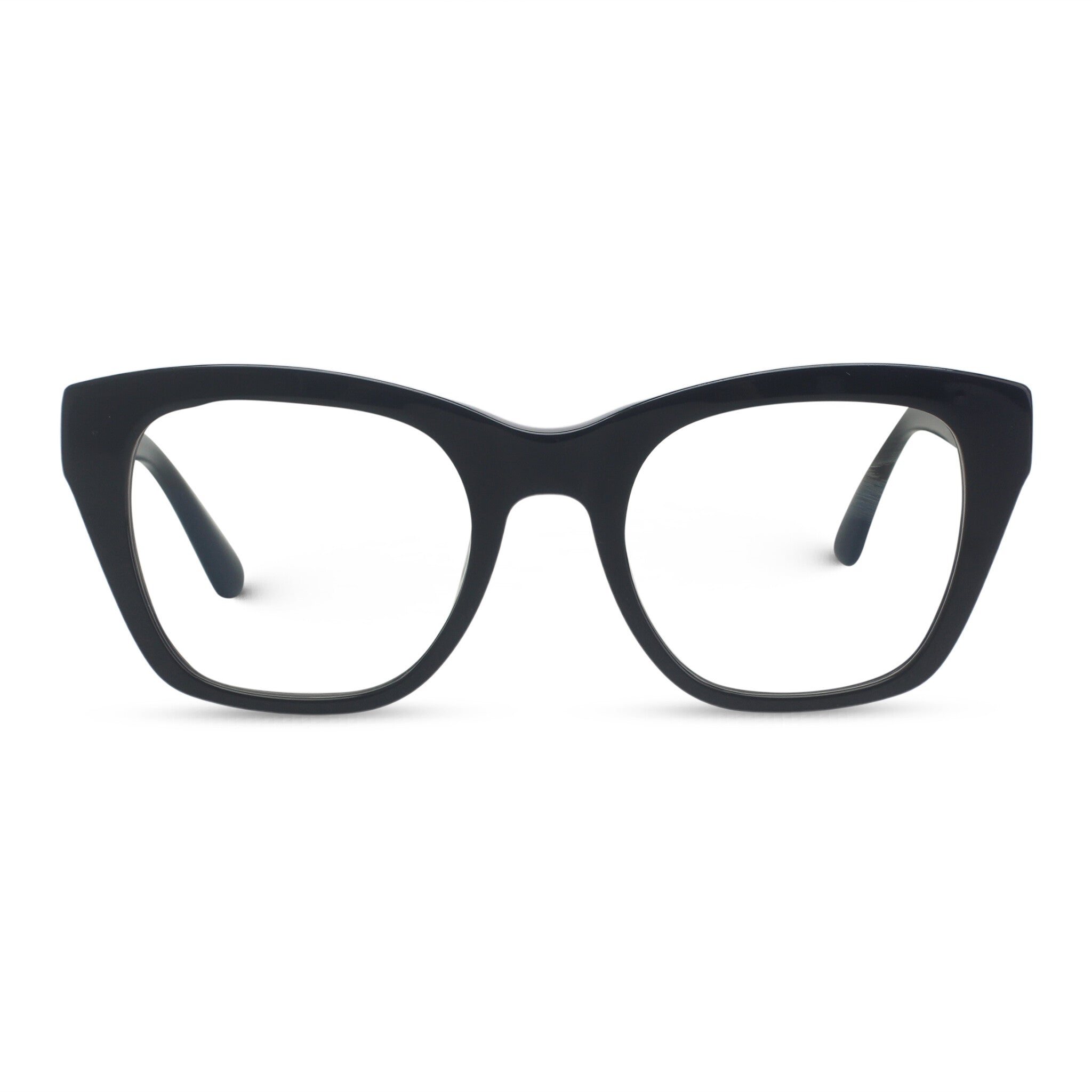 Women cat-eye black eyeglasses